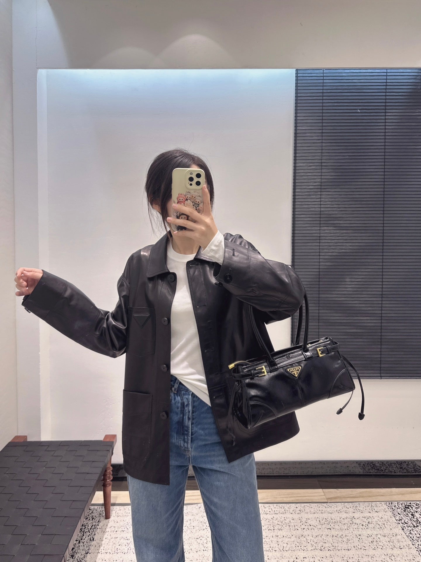 Pra 25fw sheepskin jacket