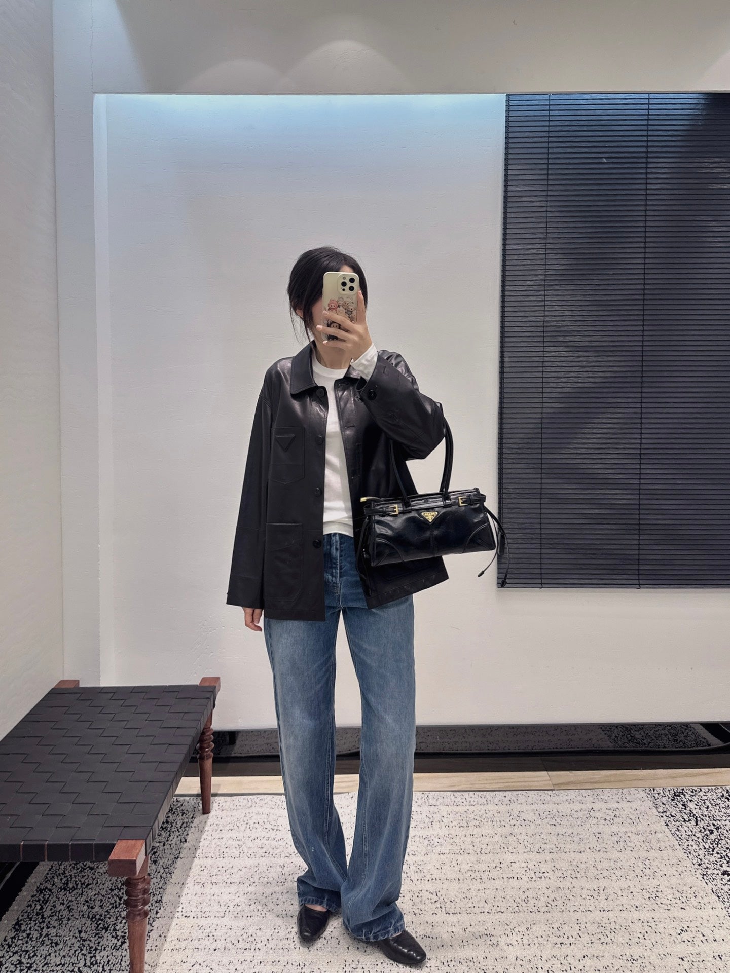 Pra 25fw sheepskin jacket