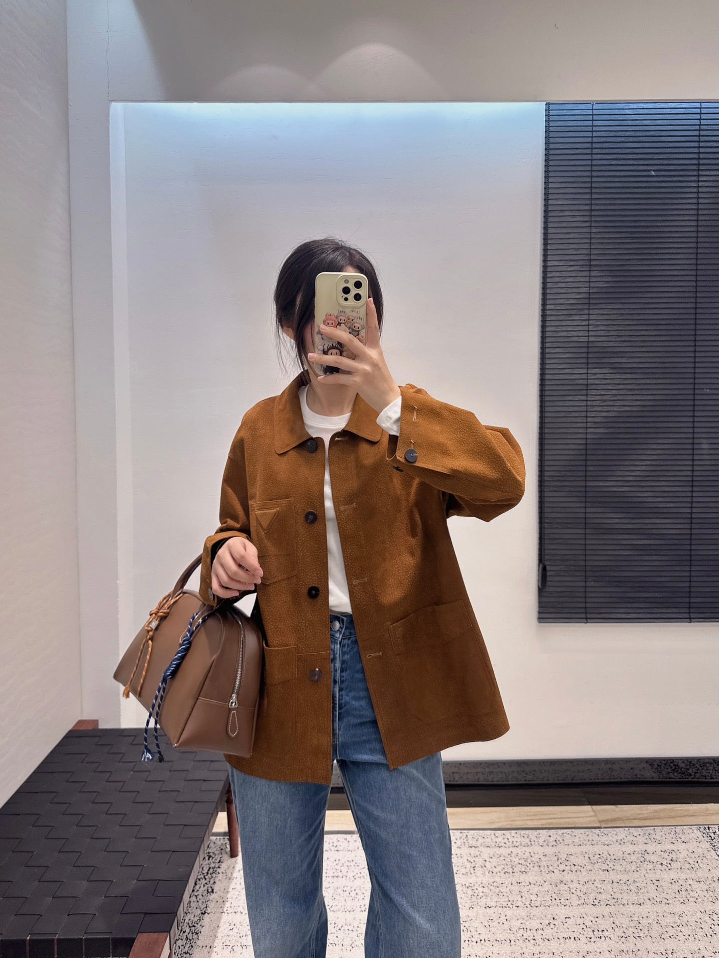 Pra 25fw sheepskin jacket