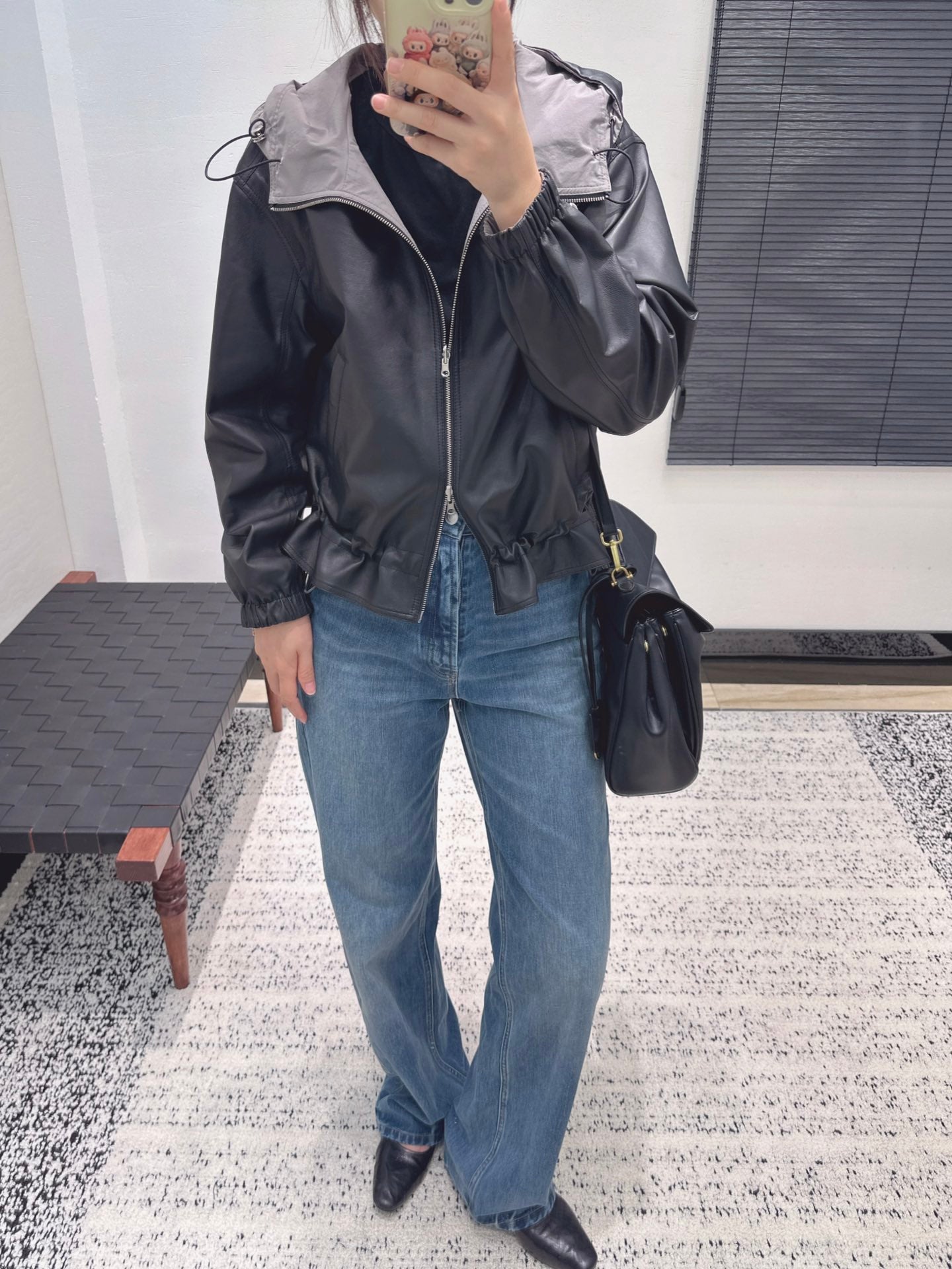 Row 25fw sheepskin jacket