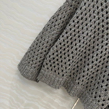 Brune 25fw embroidered sweater
