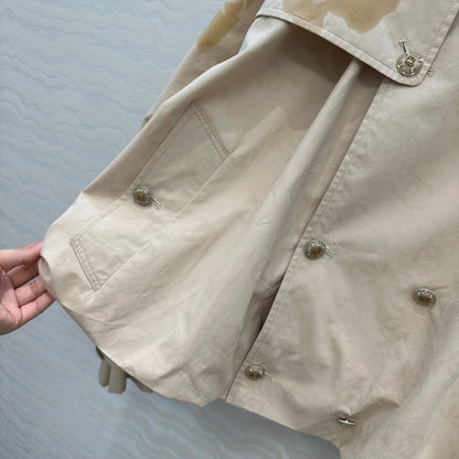 Guc 25fw  short trench coat