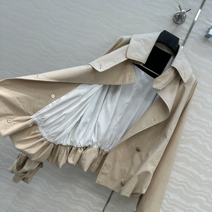 Guc 25fw  short trench coat