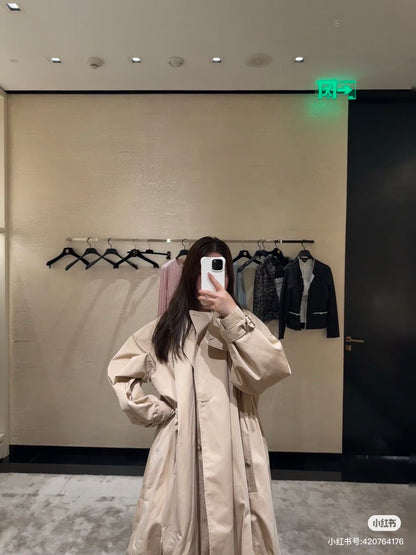Guc 25fw long trench coat
