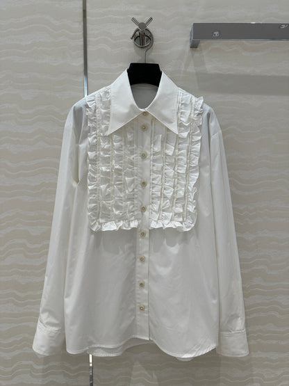 Valen 25fw pleated shirt