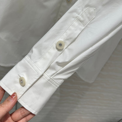 Valen 25fw pleated shirt