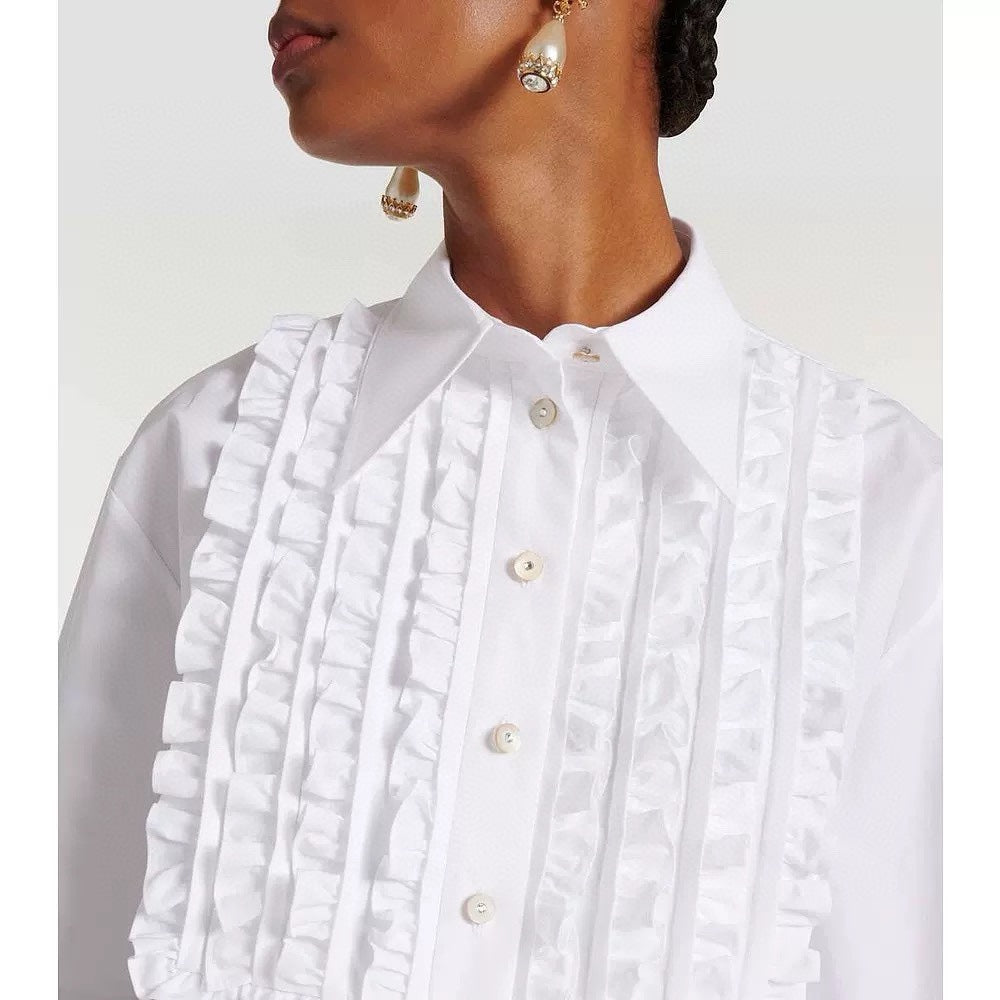 Valen 25fw pleated shirt