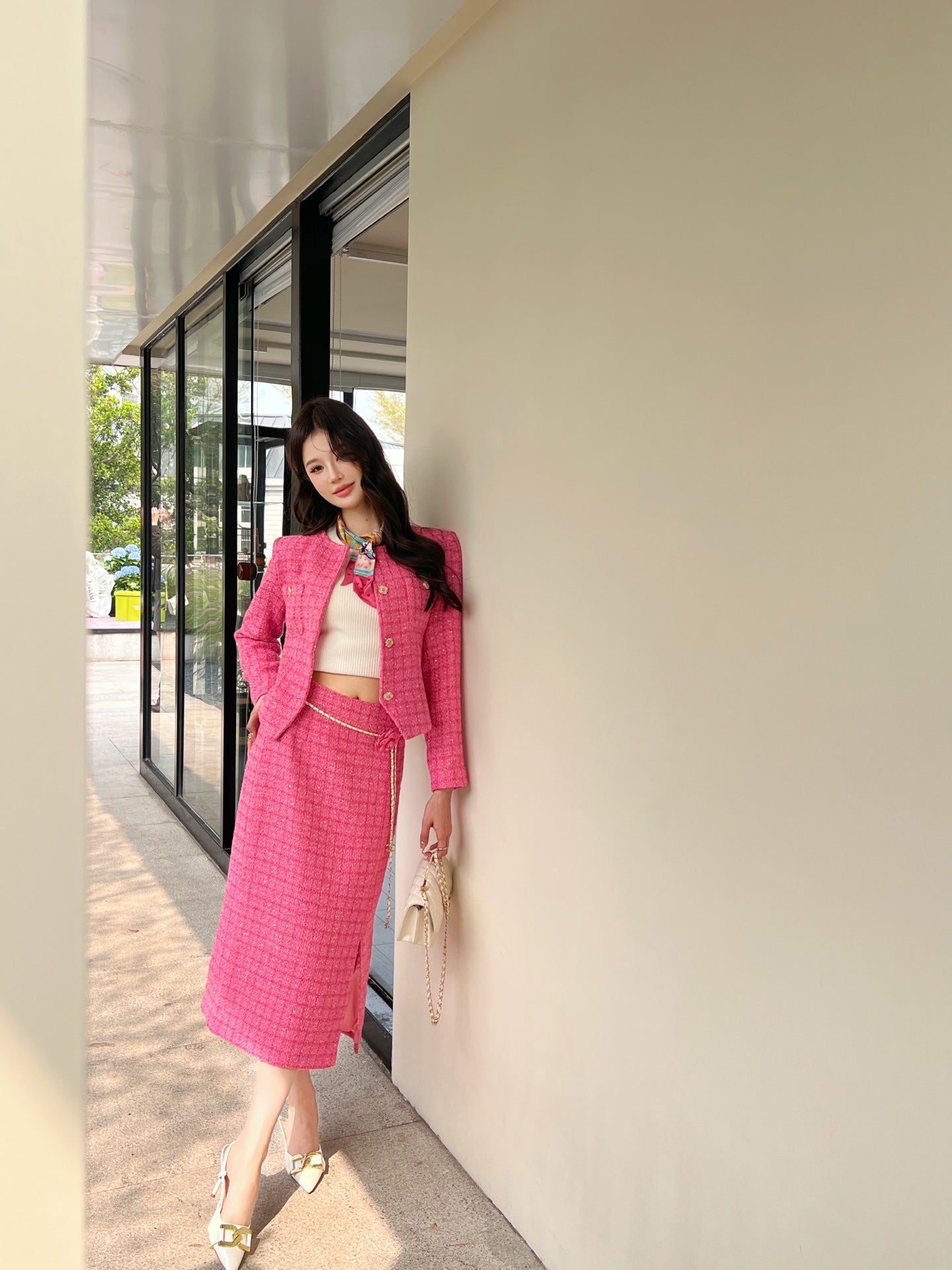 Chan 25fw woolen suit