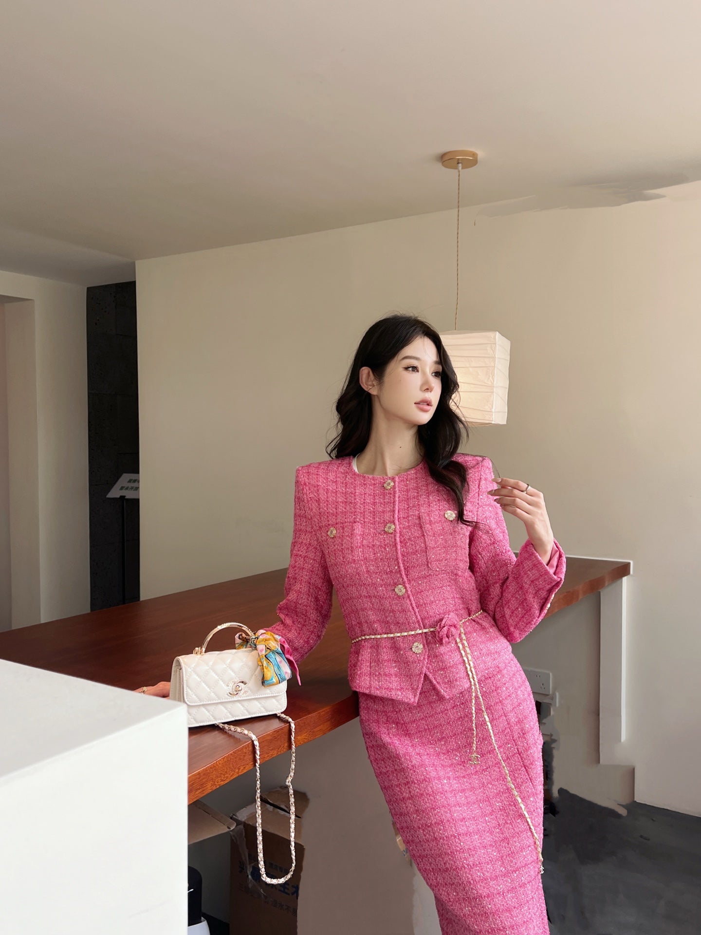 Chan 25fw woolen suit