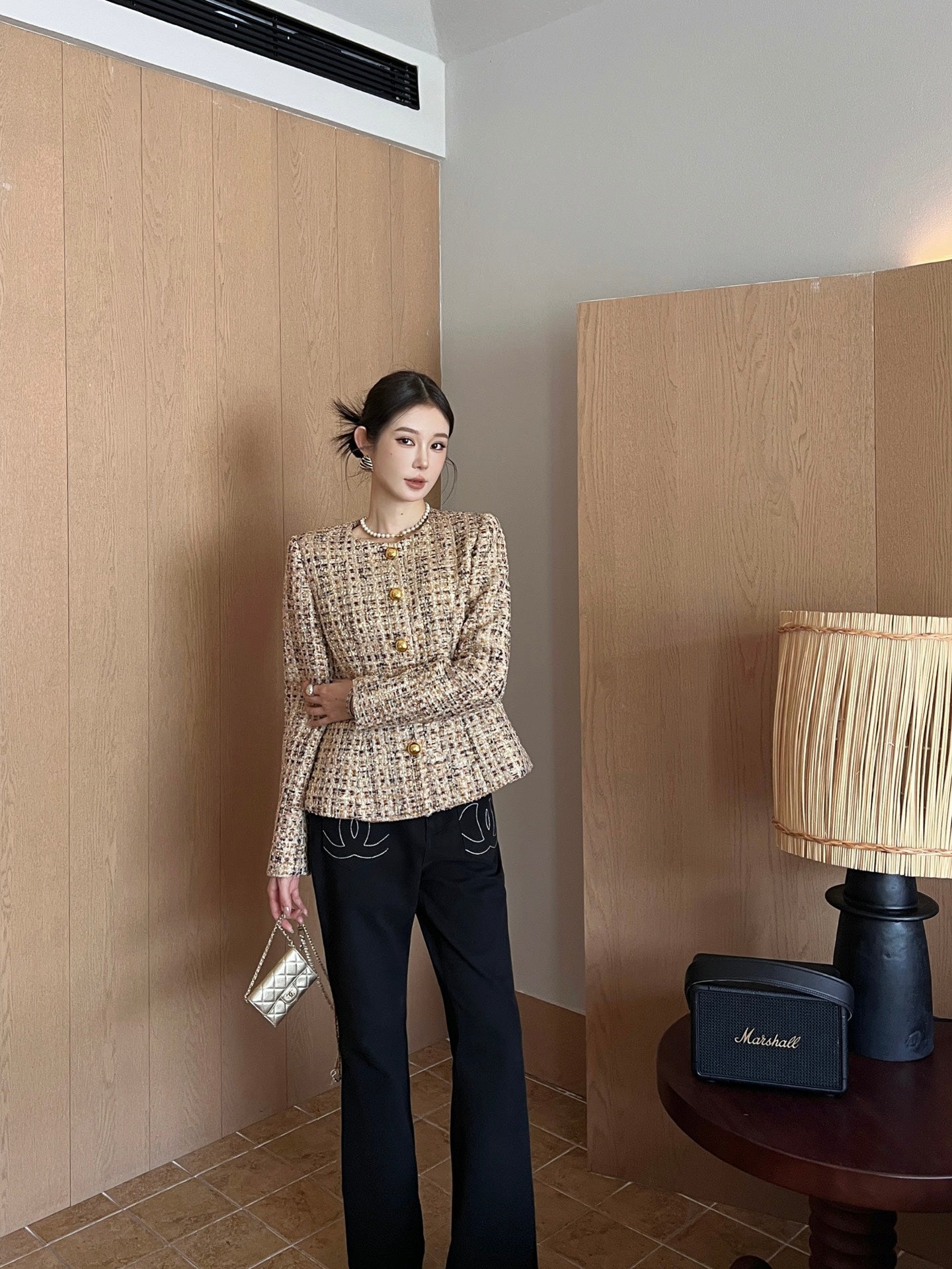 Chan 25fw woven jacket