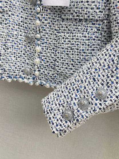 Chan 25fw beaded suit
