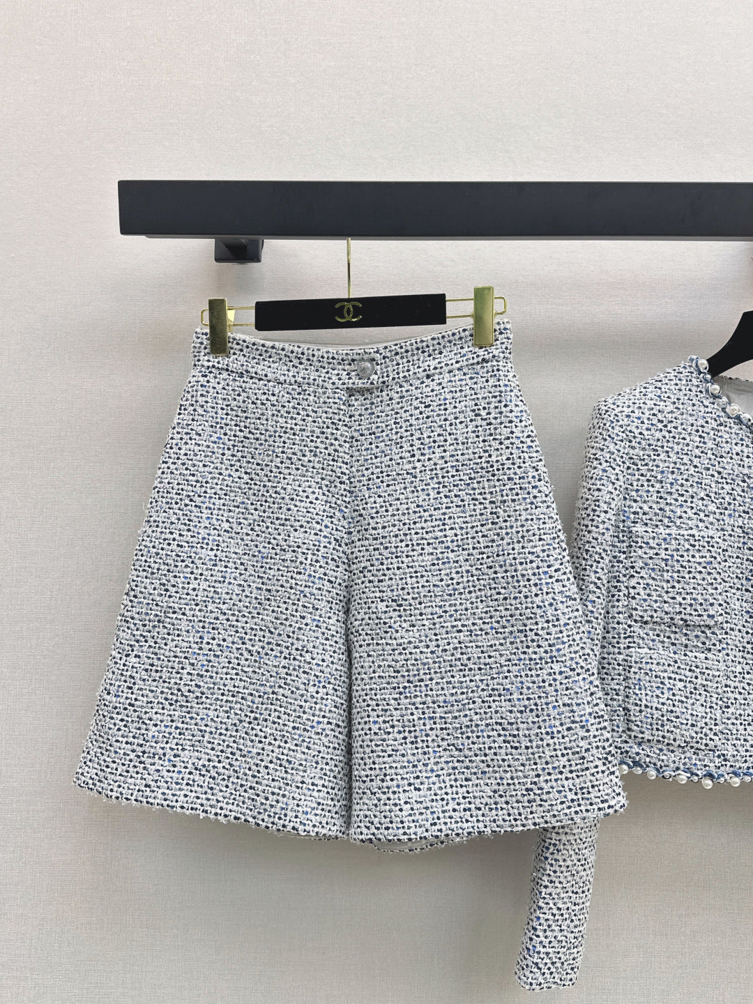 Chan 25fw beaded suit