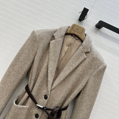 Brune 25fw knitted jacket
