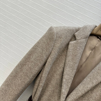 Brune 25fw knitted jacket