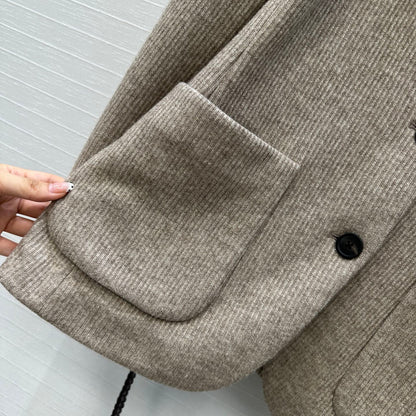 Brune 25fw knitted jacket