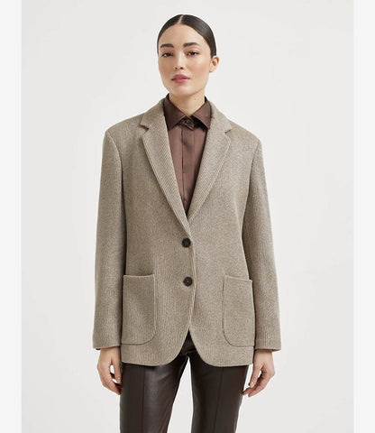 Brune 25fw knitted jacket