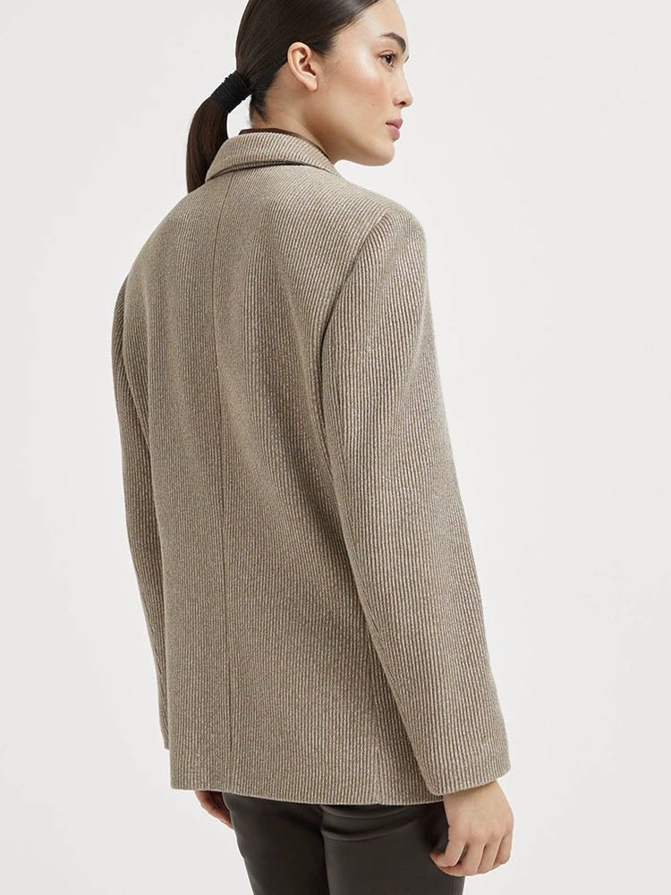 Brune 25fw knitted jacket