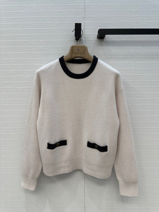 Brune 25fw knitted sweated