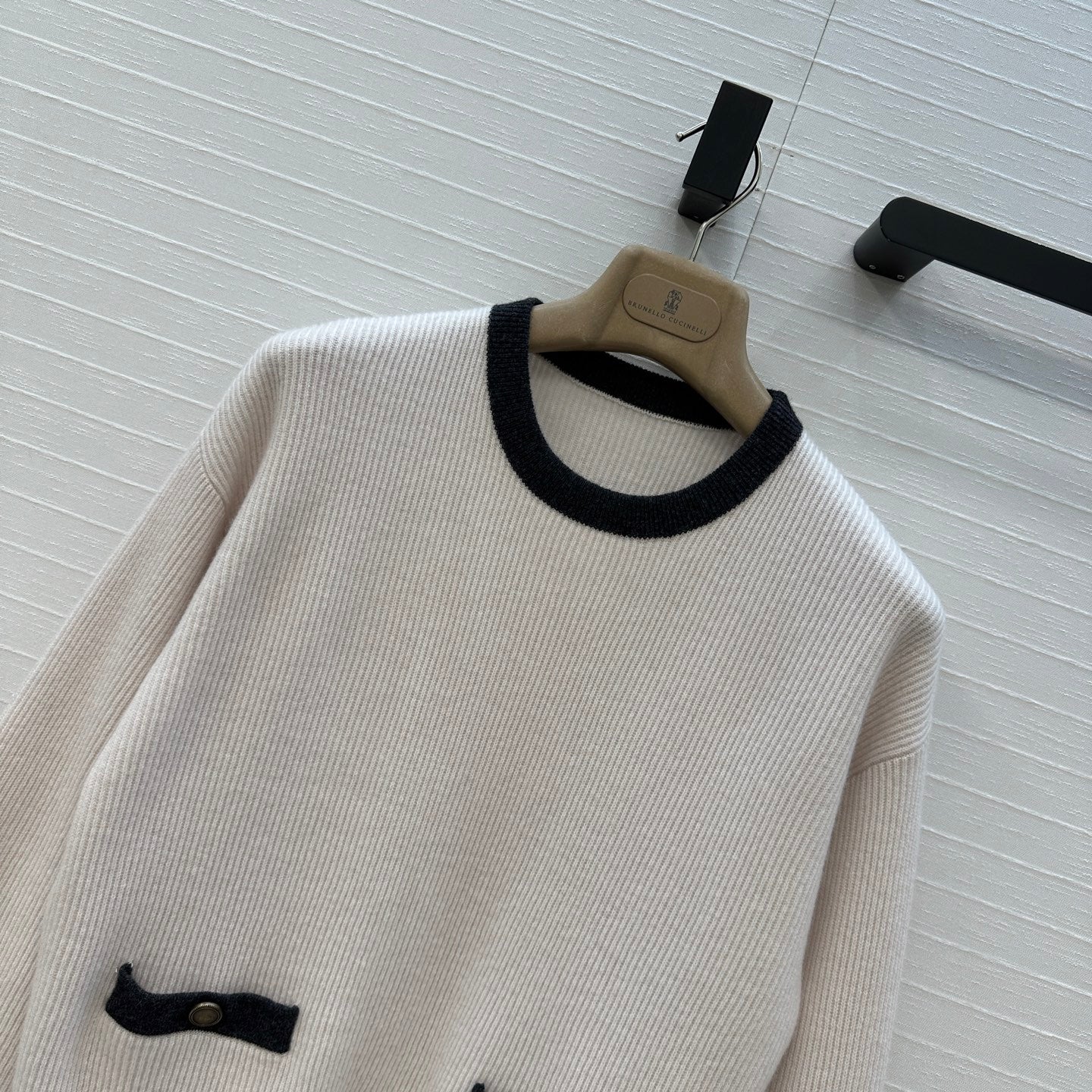Brune 25fw knitted sweated