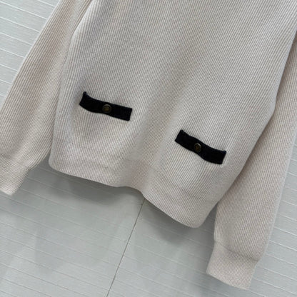 Brune 25fw knitted sweated