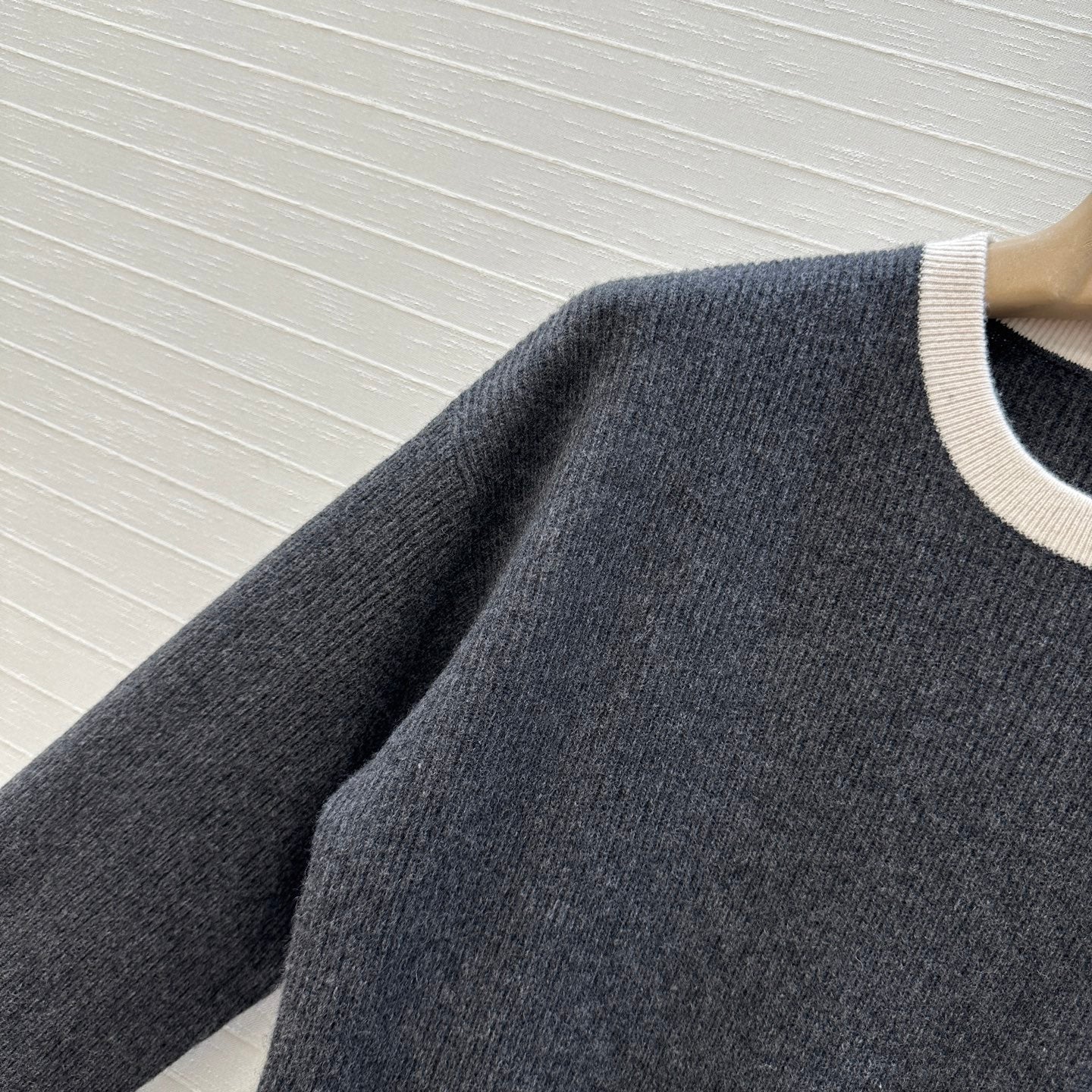 Brune 25fw knitted sweated