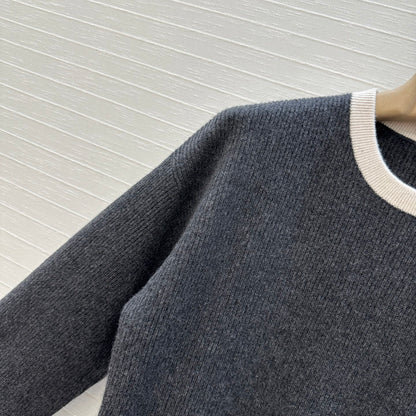 Brune 25fw knitted sweated