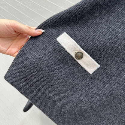 Brune 25fw knitted sweated