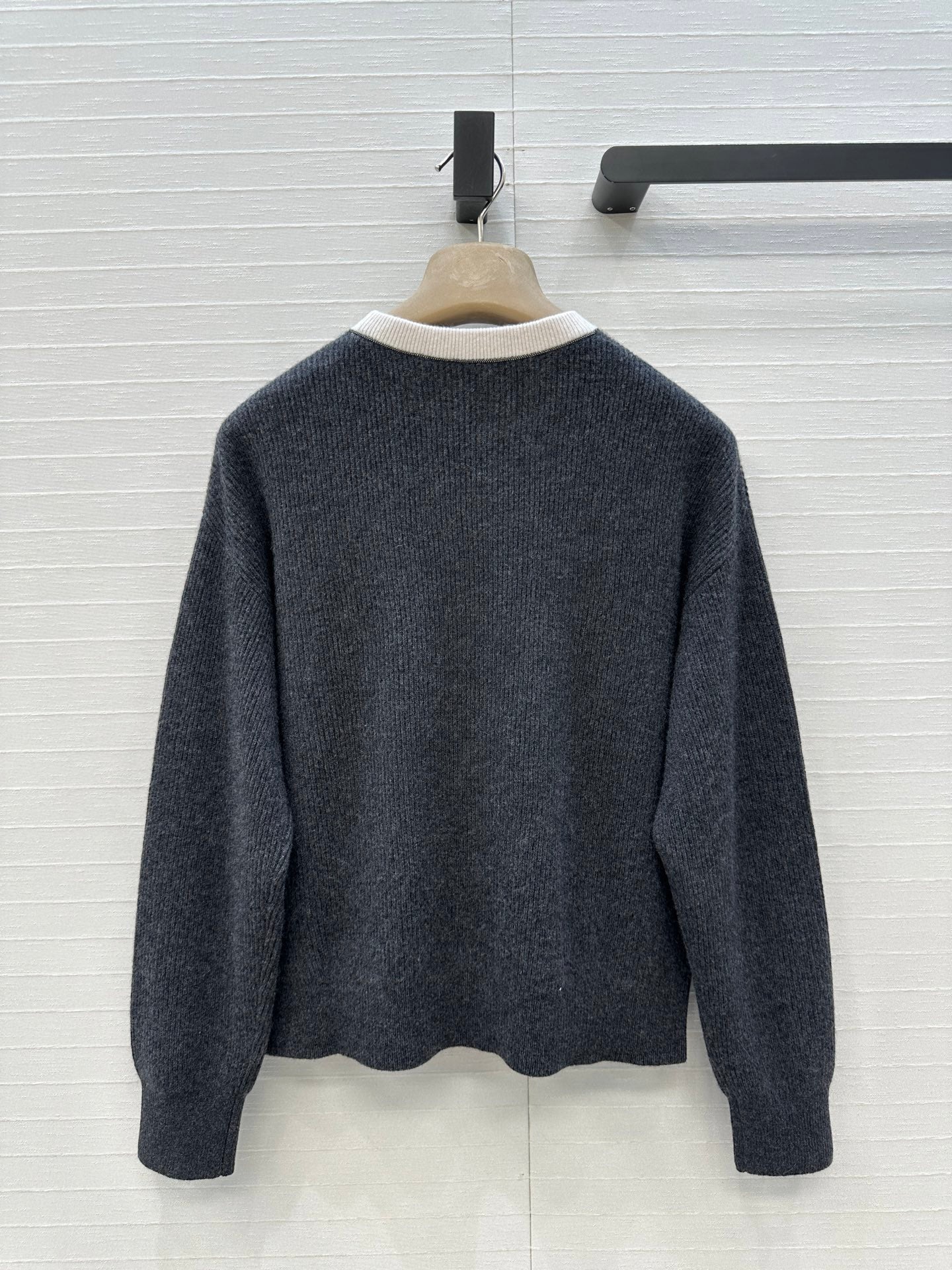 Brune 25fw knitted sweated