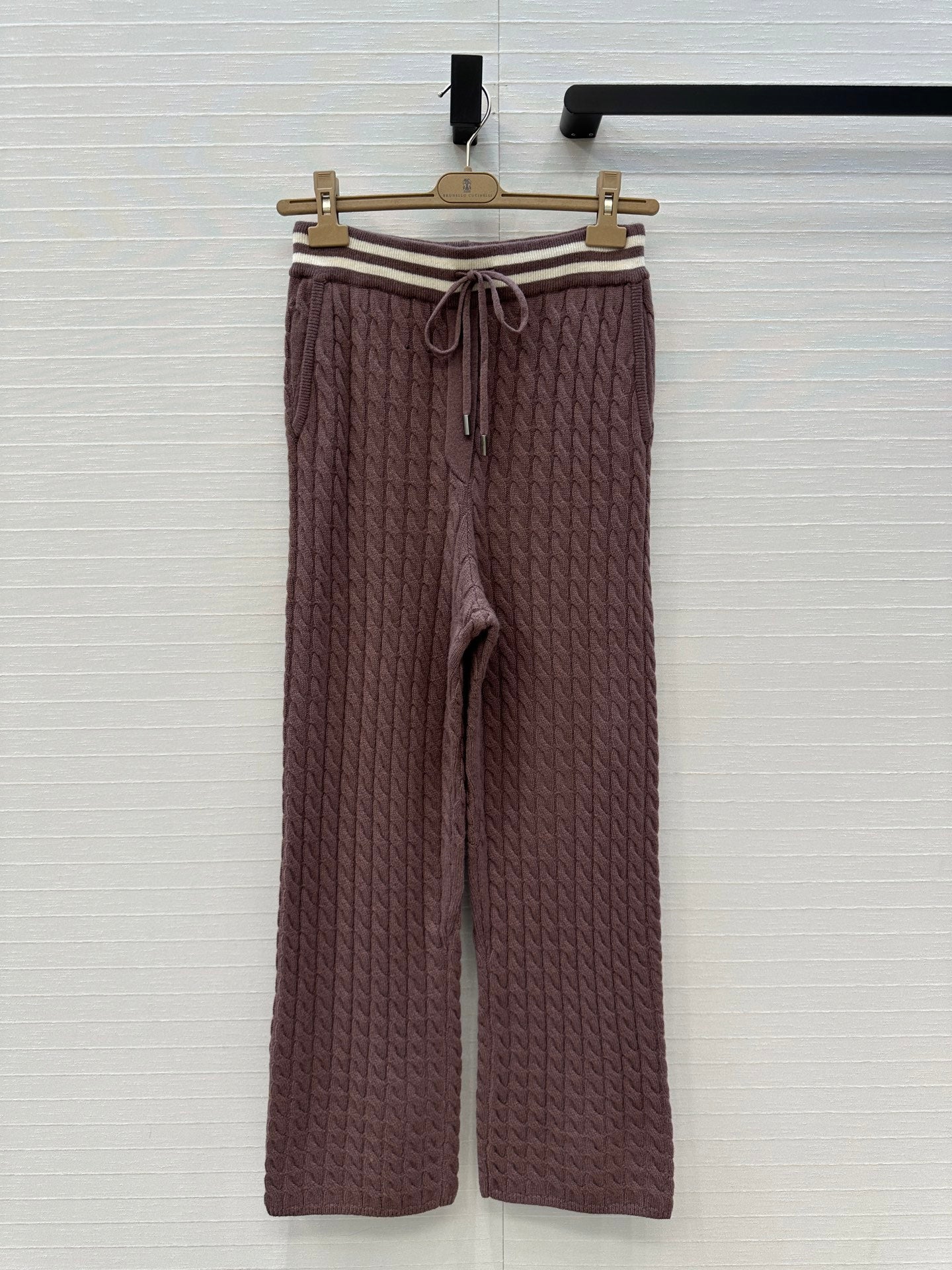 Brune 25fw knitted pants