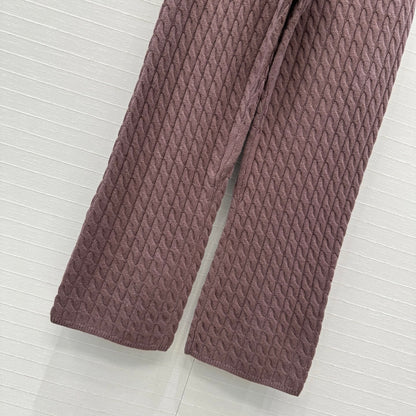 Brune 25fw knitted pants