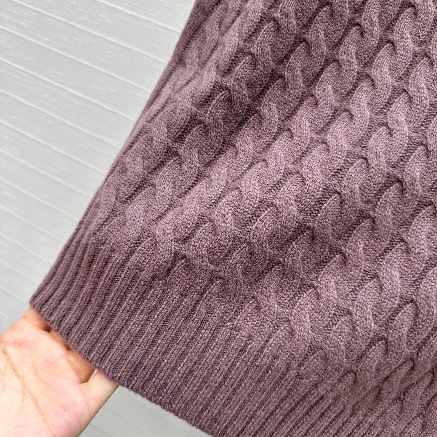 Brune 25fw knitted vest