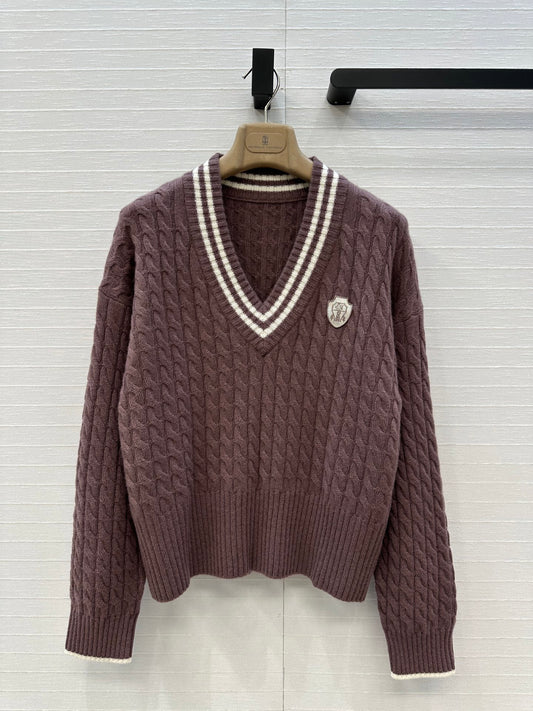 Brune 25fw knitted sweater