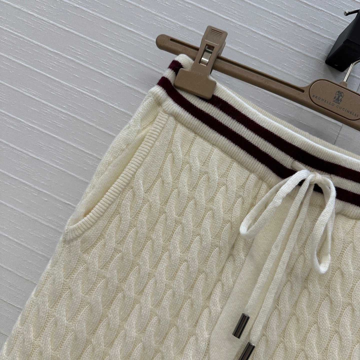 Brune 25fw knitted pants