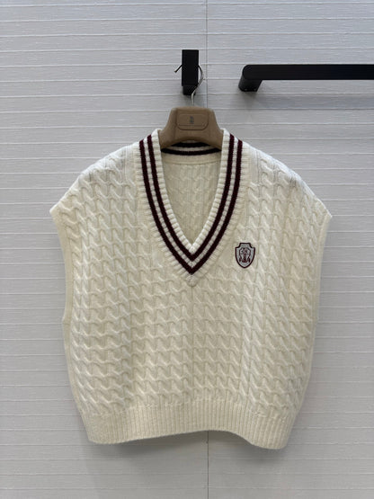 Brune 25fw knitted vest