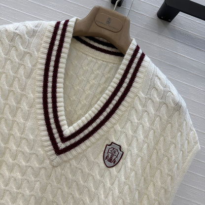 Brune 25fw knitted vest