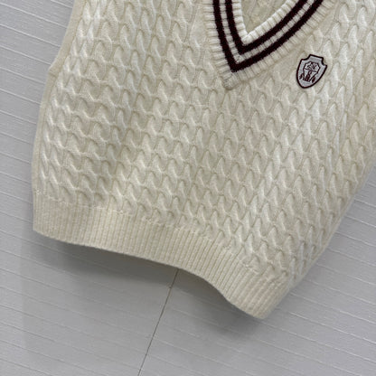 Brune 25fw knitted vest