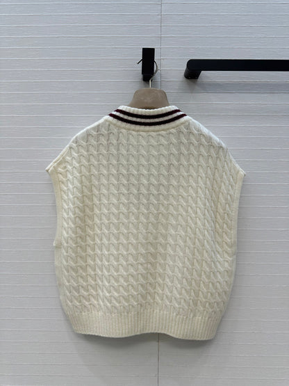 Brune 25fw knitted vest