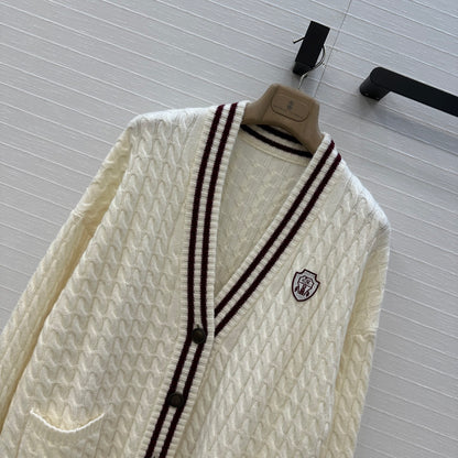 Brune 25fw knitted cardigan
