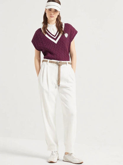Brune 25fw knitted vest