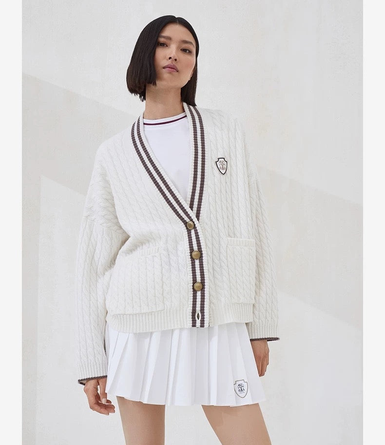 Brune 25fw knitted cardigan
