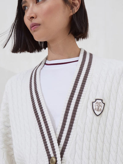 Brune 25fw knitted cardigan