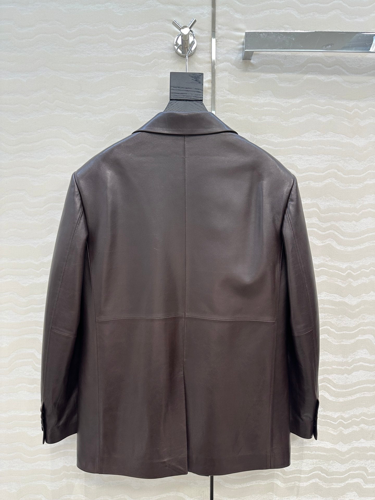 Saint 25fw leather jacket