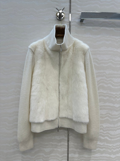 Loro 25fw mink jacket