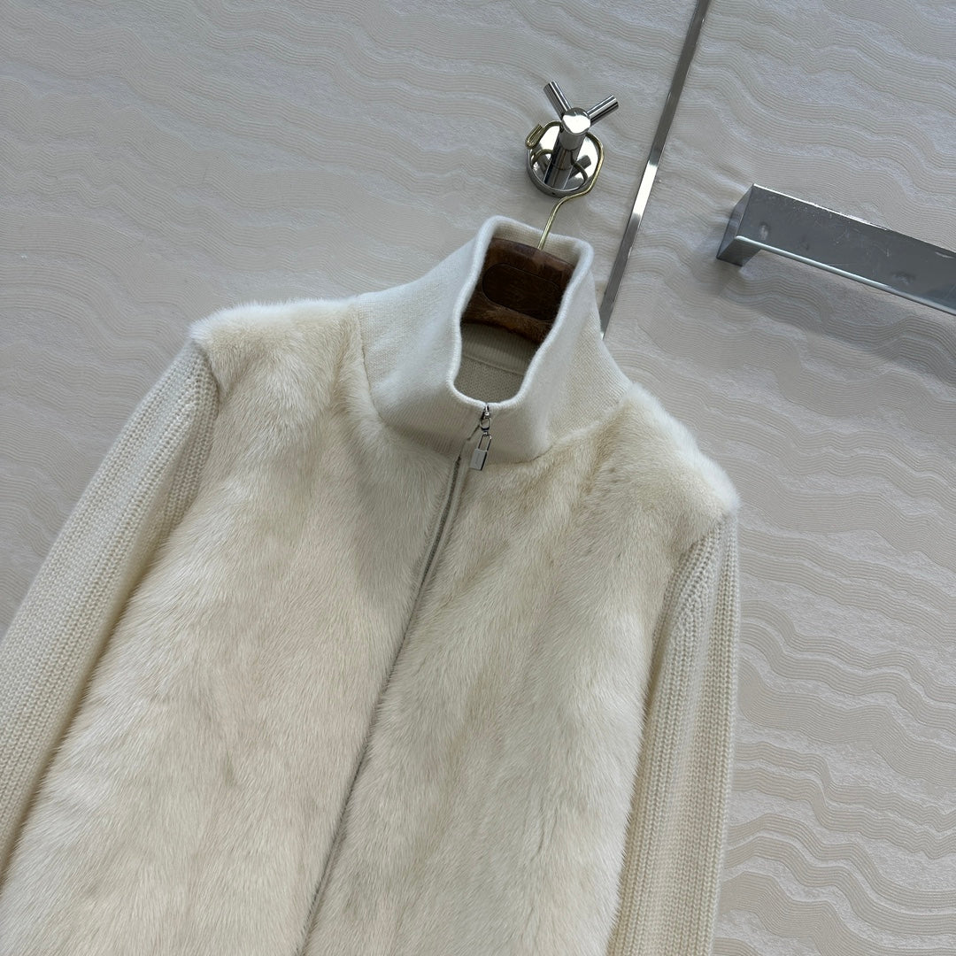 Loro 25fw mink jacket