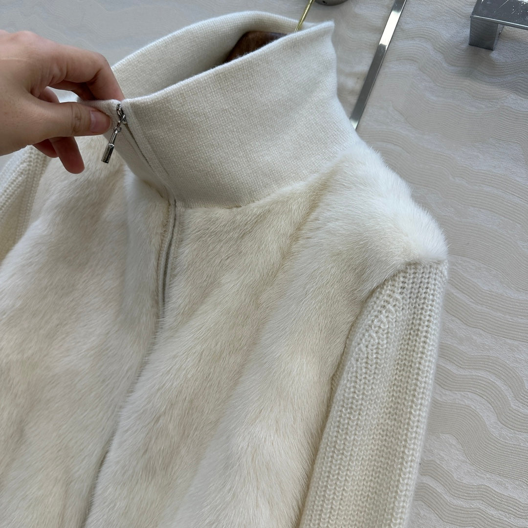 Loro 25fw mink jacket