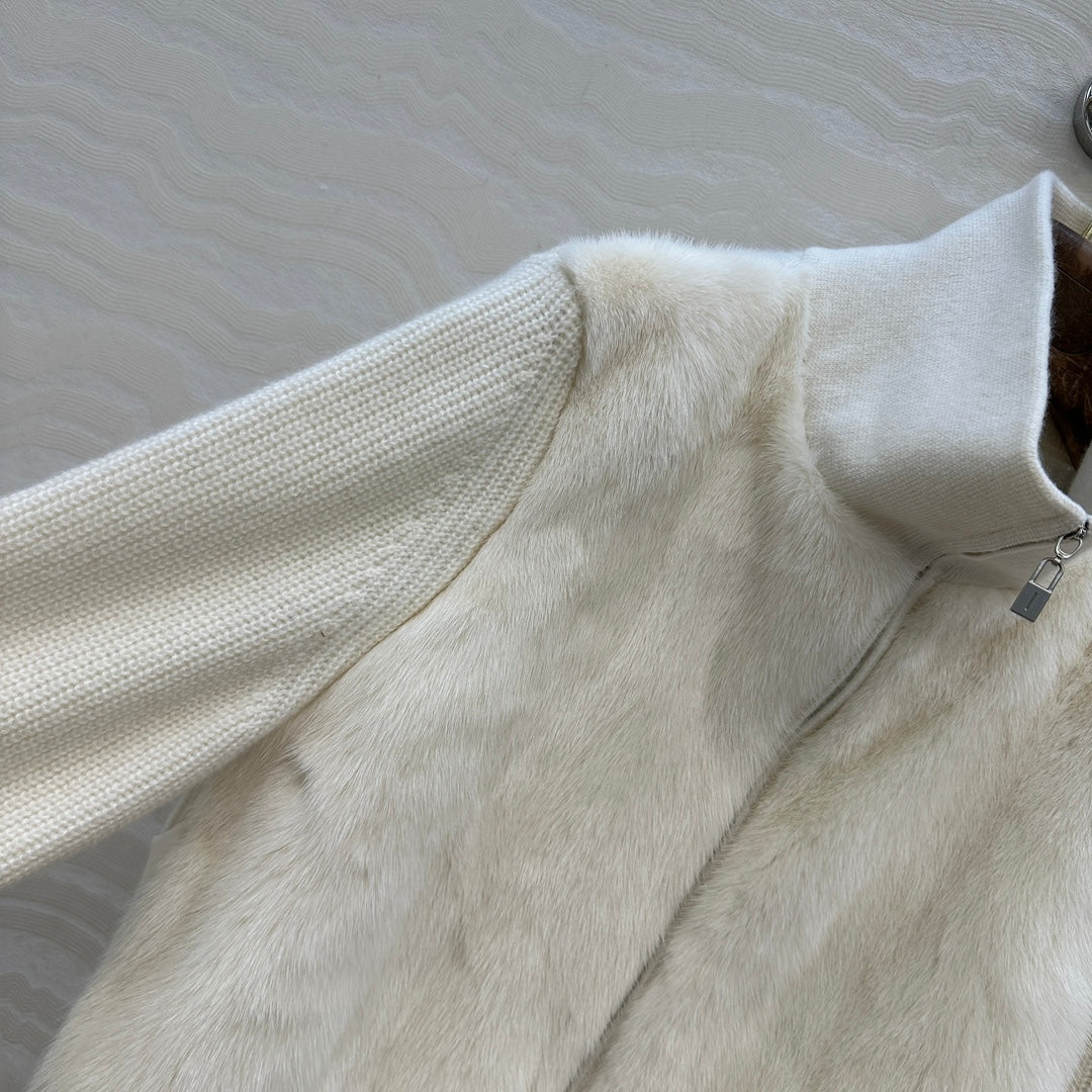 Loro 25fw mink jacket