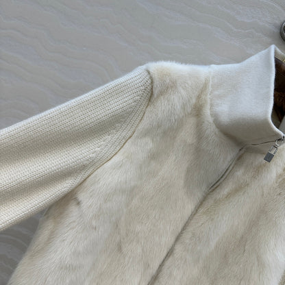 Loro 25fw mink jacket