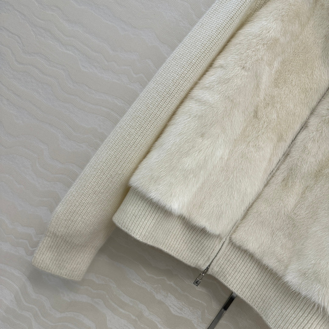 Loro 25fw mink jacket
