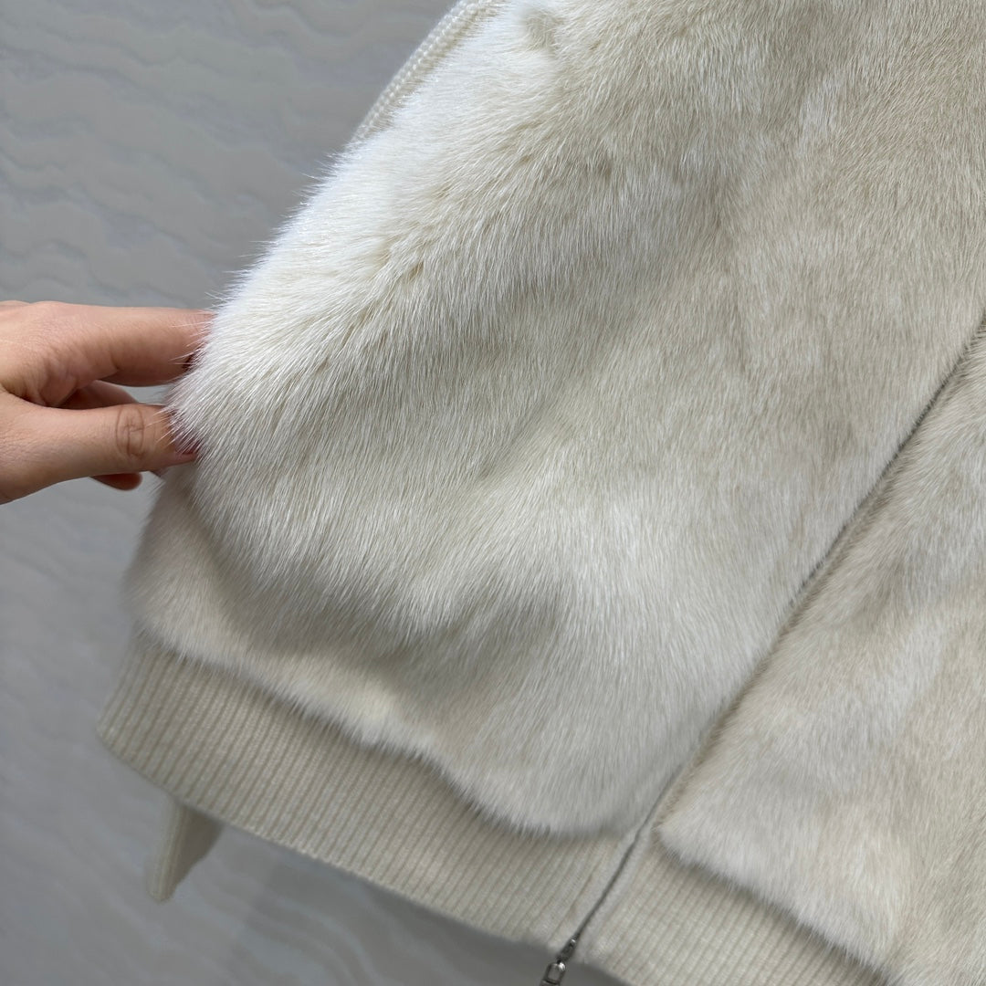Loro 25fw mink jacket
