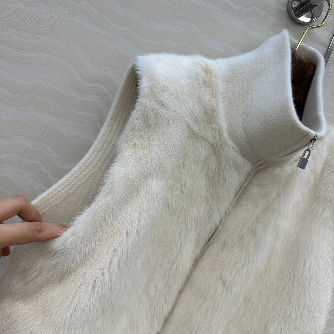 Loro 25fw mink vest
